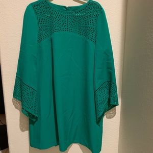 Green Tahari dress